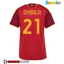 Ženske Nogometnih dresov AS Roma Paulo Dybala #21 Domači 2026-27 Kratki rokavi